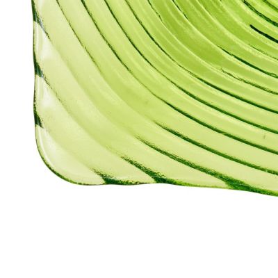 Image two of Green Glass Square China